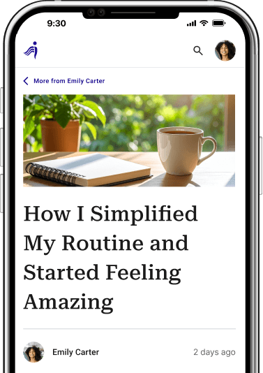 Get discovered screen