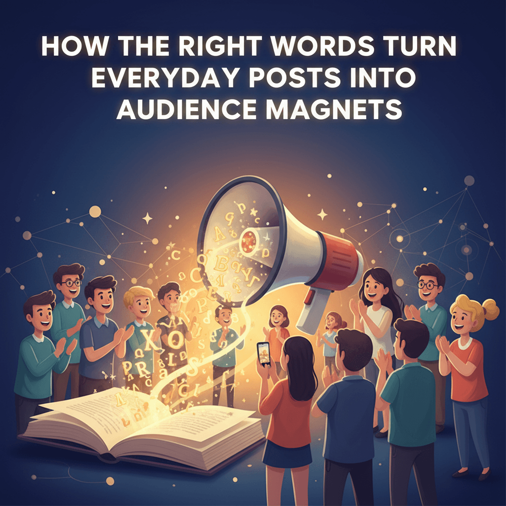 How the Right Words Turn Everyday Posts Into Audience Magnets
